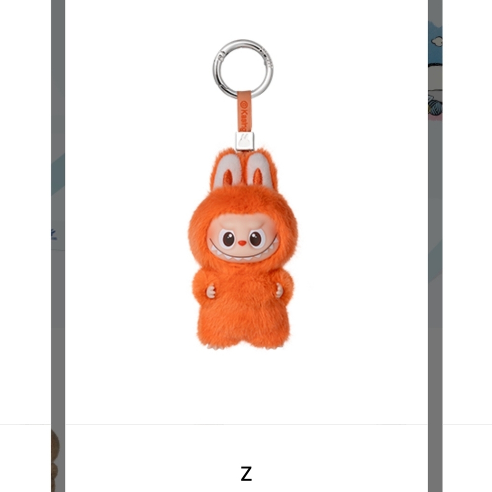 SEALED THE MONSTERS LABUBU Pin for Love "Z" Vinyl Plush Pendant "Z" AUTHENTIC